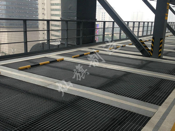 湖北停車場鋼格柵板圖片3