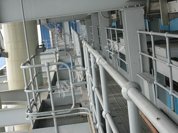 湖北鍍鋅球接欄桿圖片2