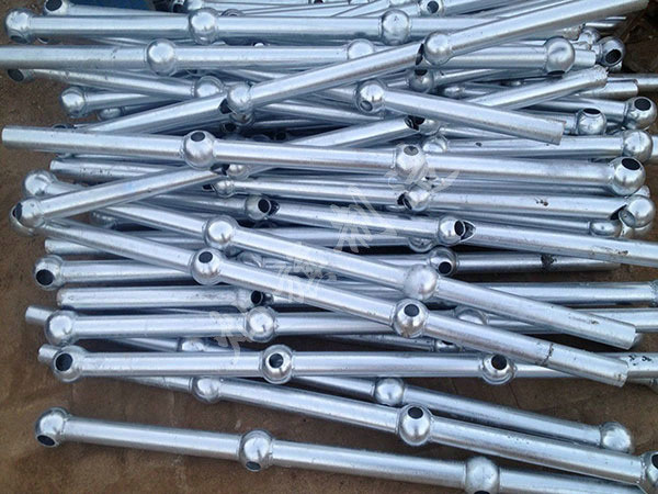 湖北鍍鋅球接欄桿圖片3