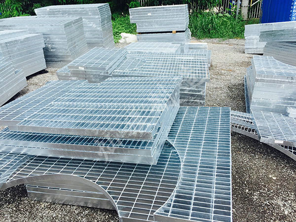 銀川脫硫塔鋼格柵板圖片3